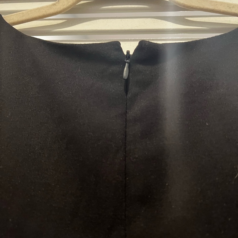 Calvin Klein A-Line Black and Tan Dress 20 - Picture 5 of 5
